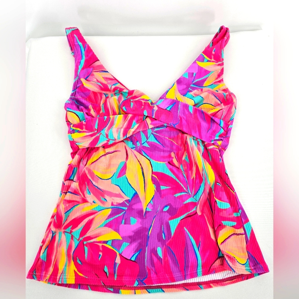 Sunsets Elsie Underwire Wrap Tankini Set Oasis Sanbar